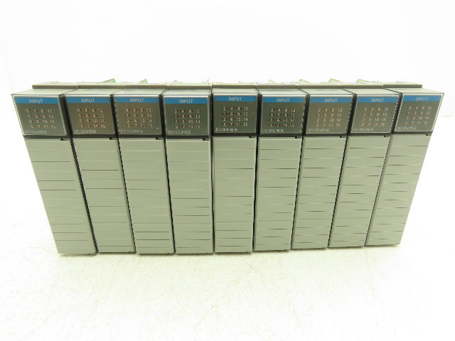 Allen Bradley 1746-IV16 SLC 500 Input Module Series C 10-30VDC Lot of 9