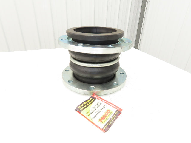 Proco 242-C 8"x 10"L Rubber Expansion Joint Type NN #150 Flanged Double-Sphere
