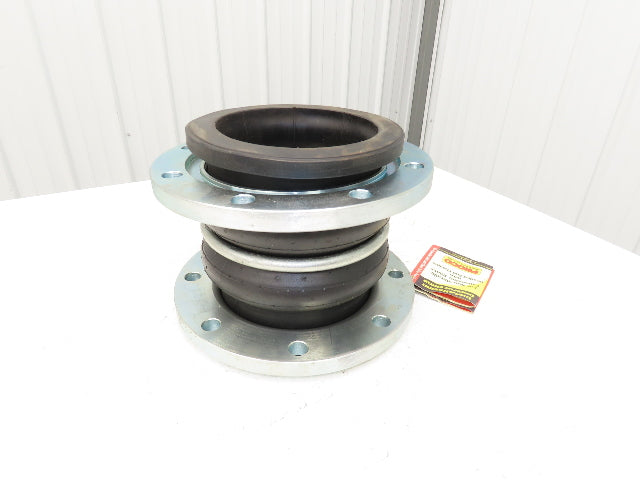 Proco 242-C 8"x 10"L Rubber Expansion Joint Type NN #150 Flanged Double-Sphere