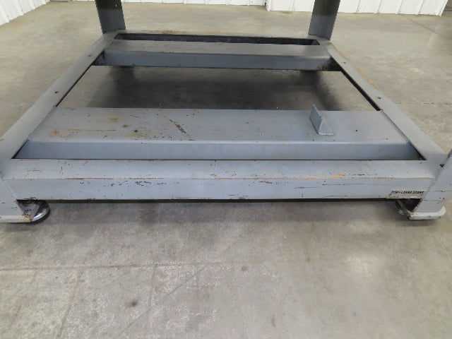 15/16" Steel Top Machine Base Welding Table Work Bench 54x54x28-3/4"