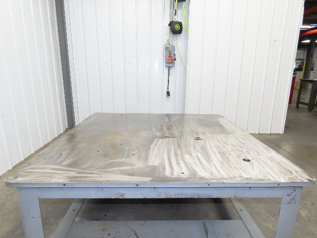 15/16" Steel Top Machine Base Welding Table Work Bench 54x54x28-3/4"