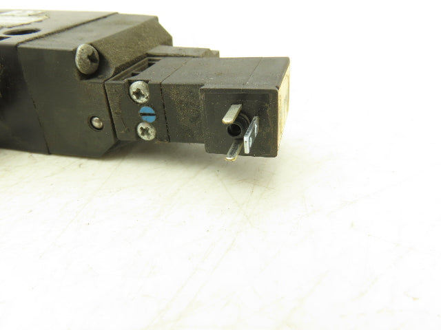 Parker B512BB549C Pneumatic Air Solenoid Valve 120V 145 PSI 3/8" NPT 4-Way 2 Pos