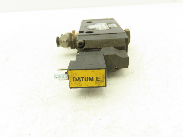 Parker B512BB549C Pneumatic Air Solenoid Valve 120V 145 PSI 3/8" NPT 4-Way 2 Pos