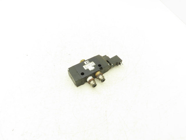 Parker B512BB549C Pneumatic Air Solenoid Valve 120V 145 PSI 3/8" NPT 4-Way 2 Pos