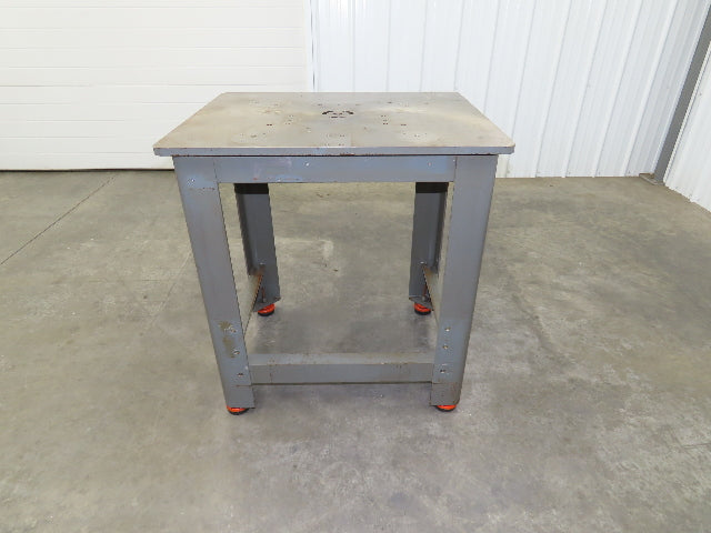 3/4" Steel Top Machine Base Welding Table Work Bench 32x26x35"