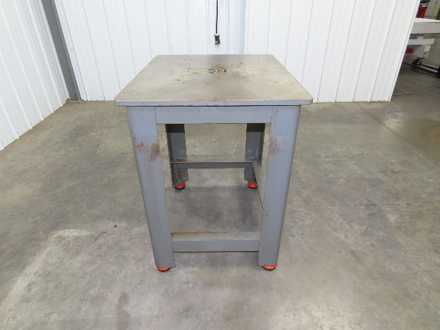 3/4" Steel Top Machine Base Welding Table Work Bench 32x26x35"