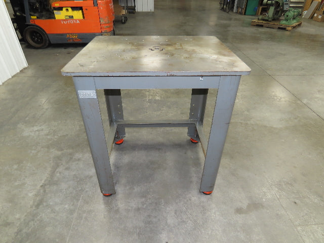 3/4" Steel Top Machine Base Welding Table Work Bench 32x26x35"