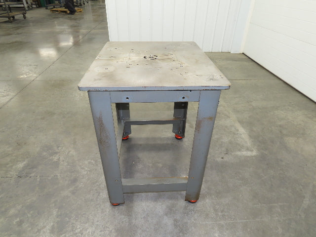 3/4" Steel Top Machine Base Welding Table Work Bench 32x26x35"