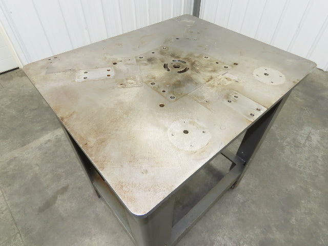 3/4" Steel Top Machine Base Welding Table Work Bench 32x26x35"