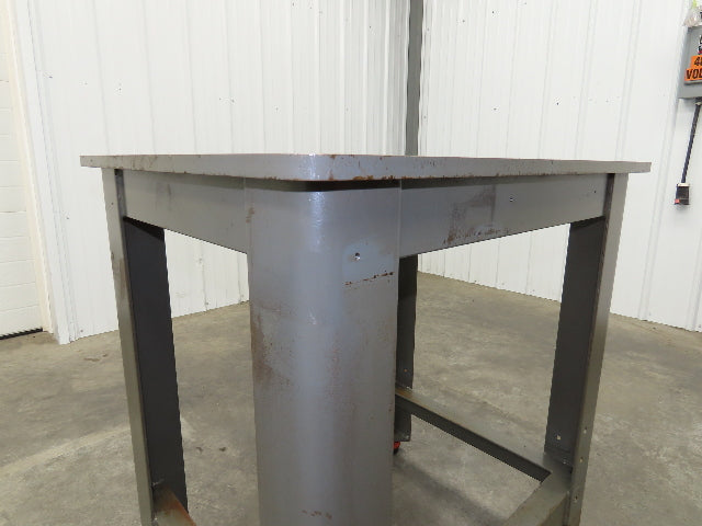 3/4" Steel Top Machine Base Welding Table Work Bench 32x26x35"