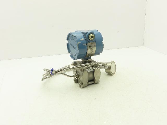 Rosemount 1151GP4S22S1 Smart Pressure Transmitter 1151 Flange Mt Sensor 9' Line