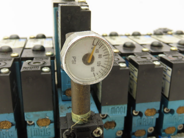 MAC MAConnect 10-Station Solenoid Valve Serial Manifold DeviceNet 24VDC 92B
