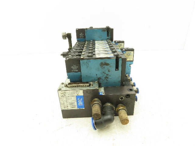 MAC MAConnect 10-Station Solenoid Valve Serial Manifold DeviceNet 24VDC 92B