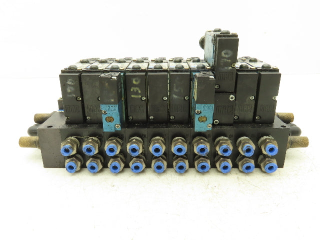 MAC MAConnect 10-Station Solenoid Valve Serial Manifold DeviceNet 24VDC 92B