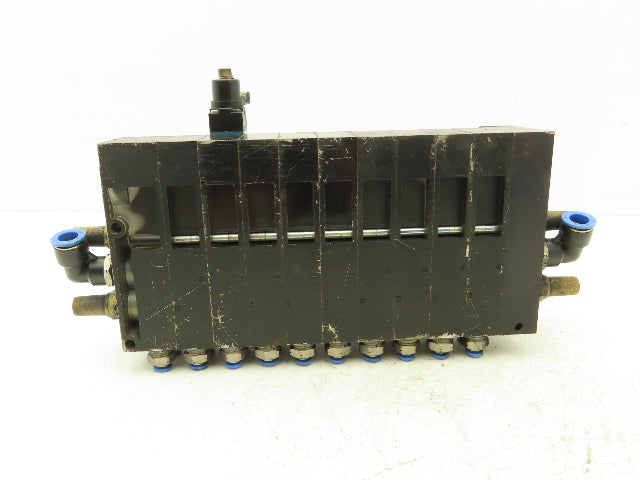 MAC MAConnect 10-Station Solenoid Valve Serial Manifold DeviceNet 24VDC 92B