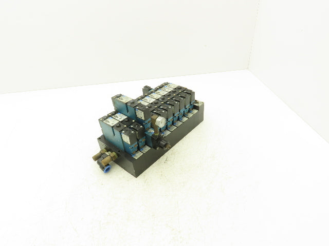 MAC MAConnect 10-Station Solenoid Valve Serial Manifold DeviceNet 24VDC 92B