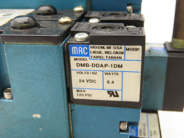 MAC MAConnect 10-Station Solenoid Valve Serial Manifold DeviceNet 24VDC 92B