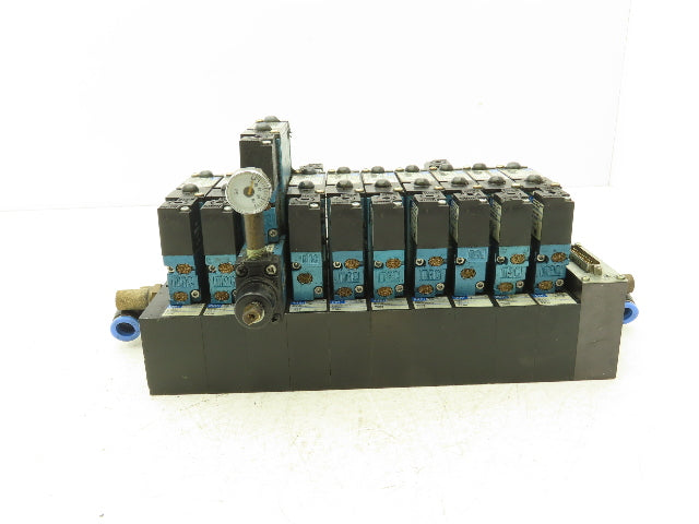 MAC MAConnect 10-Station Solenoid Valve Serial Manifold DeviceNet 24VDC 92B