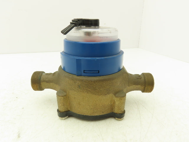 Hersey 430 Water Meter 5/8" Inlet & Outlet Bronze Body Gallons