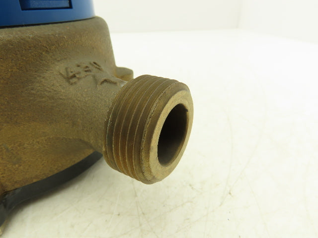 Hersey 430 Water Meter 5/8" Inlet & Outlet Bronze Body Gallons