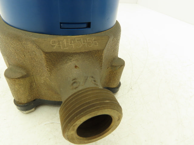 Hersey 430 Water Meter 5/8" Inlet & Outlet Bronze Body Gallons