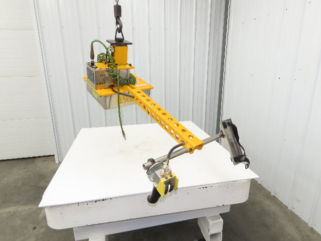 IMI Industrial Magnetics LA63975 Pneumatic Magnet Sheet Metal Lift 4x4' 204Lbs