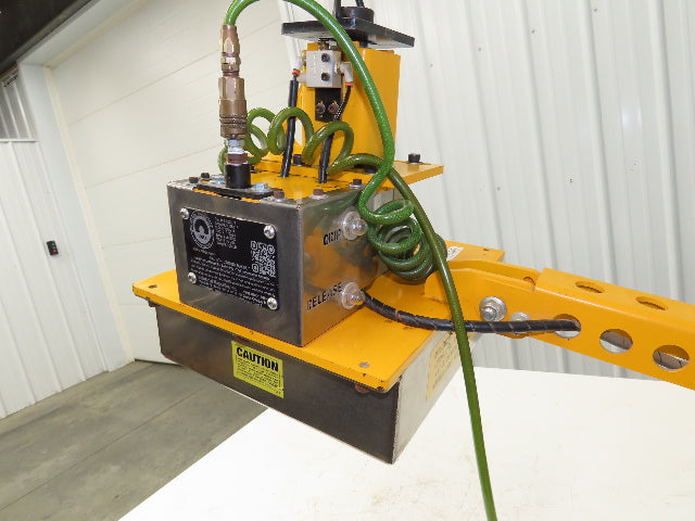 IMI Industrial Magnetics LA63975 Pneumatic Magnet Sheet Metal Lift 4x4' 204Lbs