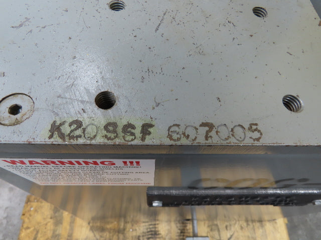 Kalamazoo K20SSF Cut Off Abrasive Metal Saw 20" Blade 15Hp 20 Inch Chop Cutting