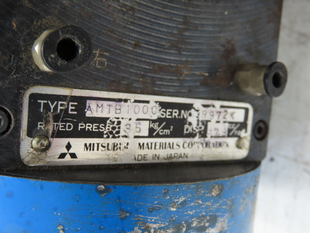 Mitsubishi Materials AMTB1000 Hydraulic Pump Motor Pressure Relief Valve 37.9cc