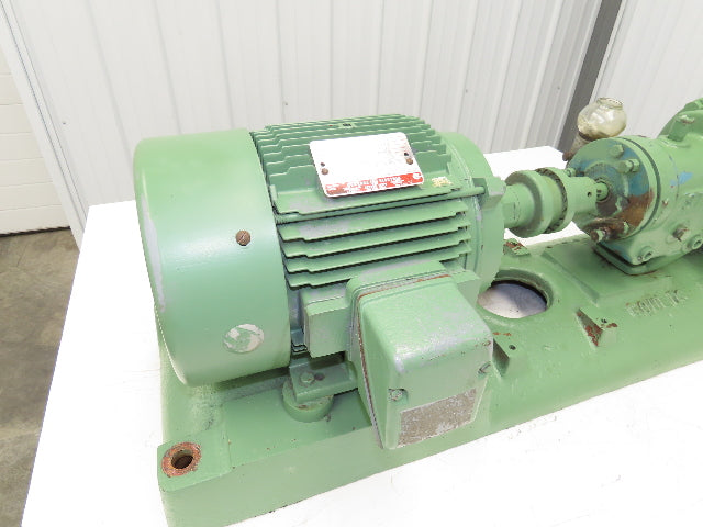 Goulds 3196 Stainless Centrifugal Pump 1"x 1-1/2" Flanged 4.5" Impeller 5Hp