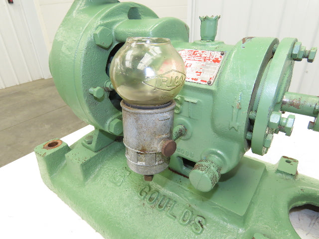Goulds 3196 Stainless Centrifugal Pump 1"x 1-1/2" Flanged 4.5" Impeller 5Hp