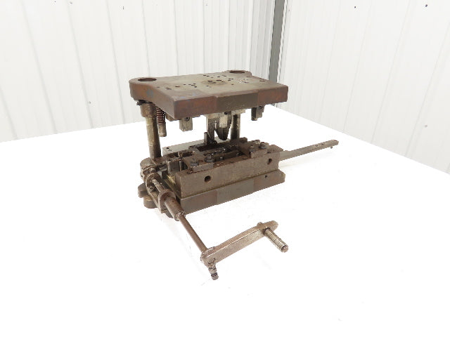 Punch Press 2 Back Post Die Shoe Set 11x9" Rectangle 2" Stroke