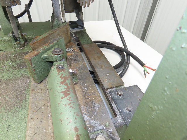 Cut Off Abrasive Metal Saw 18" Blade 2485RPM Cast Iron Base 7.5Hp 230/480V Chop