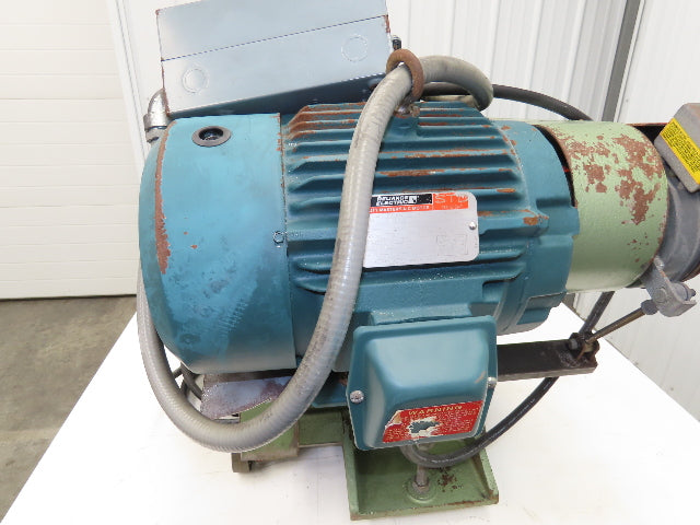 Cut Off Abrasive Metal Saw 18" Blade 2485RPM Cast Iron Base 7.5Hp 230/480V Chop