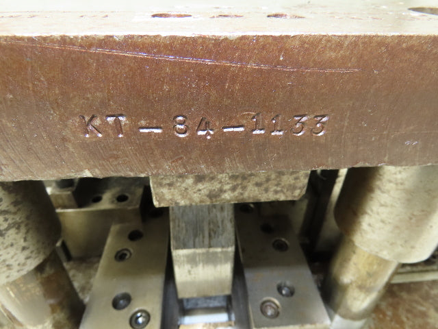 KT-84-1133 Punch Press 4 Post Die Holder Shoe Set 15x19.5" Rectangle 3" Stroke
