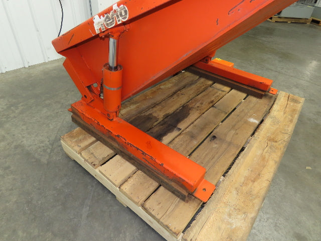 Presto TZ44-20 Container Tilter Tipper 45° 2000lbs 120V 44x48" Top Tote Drive On