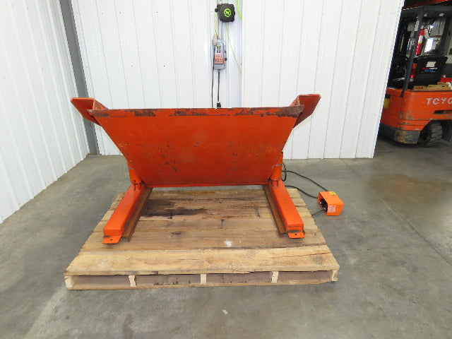 Presto TZ44-20 Container Tilter Tipper 45° 2000lbs 120V 44x48" Top Tote Drive On