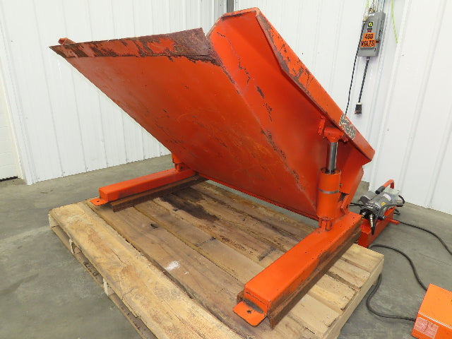 Presto TZ44-20 Container Tilter Tipper 45° 2000lbs 120V 44x48" Top Tote Drive On
