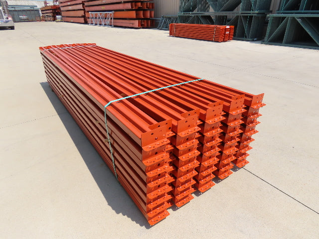 Interlake 144"x 2-3/4" Teardrop Pallet Racking Step Beam Crossmember 1220Lb 27E