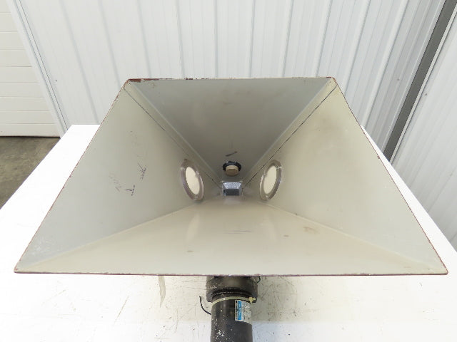 Conair 12" Steel Hopper Receiver Bin Loader with Auger Feeder 90VDC Motor