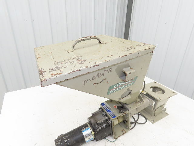 Conair 12" Steel Hopper Receiver Bin Loader with Auger Feeder 90VDC Motor