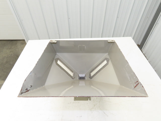 Conair 12"x 12" Steel Hopper Receiver Bin Loader for Auger Feeder -No Drive