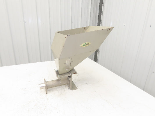 Conair 12"x 12" Steel Hopper Receiver Bin Loader for Auger Feeder -No Drive