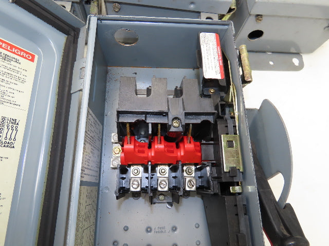 Square D HU361 Safety Disconnect Switch 30A 600V 3Ph 30HP Non Fused Lot Of 15