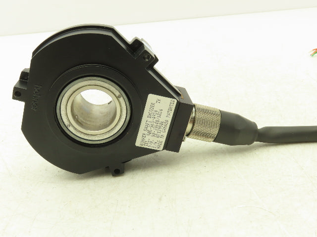 Hohner 88-J364B/1024 Hollow Shaft Encoder 1024ppr 12 Pin 1-1/8" Shaft