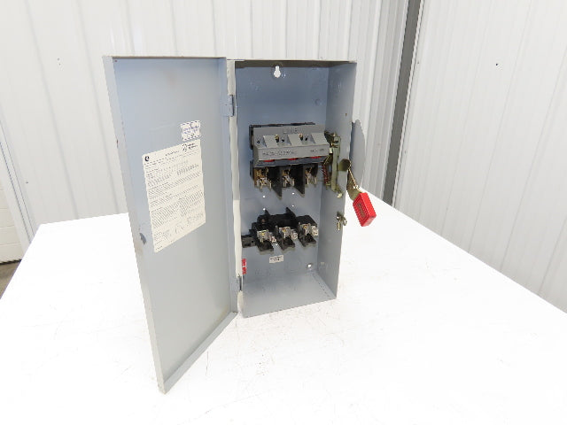 General Electric TH3362 Safety Disconnect Switch Fused 60A 600VAC Model 10
