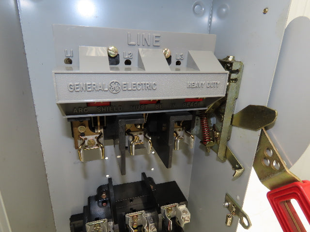 General Electric TH3362 Safety Disconnect Switch Fused 60A 600VAC Model 10