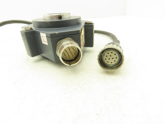 Hohner 8820-0108-1024 Hollow Shaft Encoder 1024ppr 12 Pin 1-1/8" Shaft