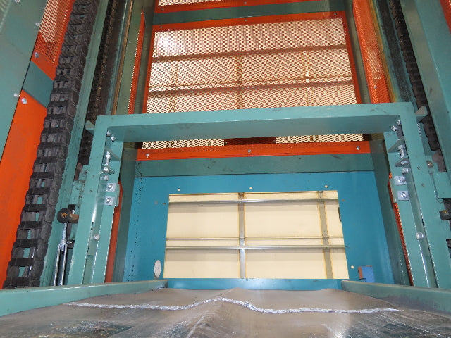 Roach Vertical Lift Elevator 36"Wx 48"L Belt Conveyor 11' 4" Travel 460V 3PH