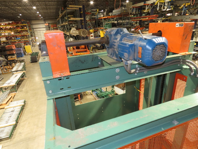 Roach Vertical Lift Elevator 36"Wx 48"L Belt Conveyor 11' 4" Travel 460V 3PH